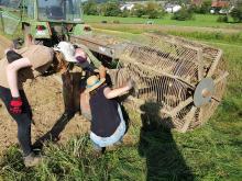 Drei arbeiten, eine macht Fotos :-)