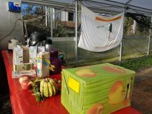 Das Getränke-Büfett.